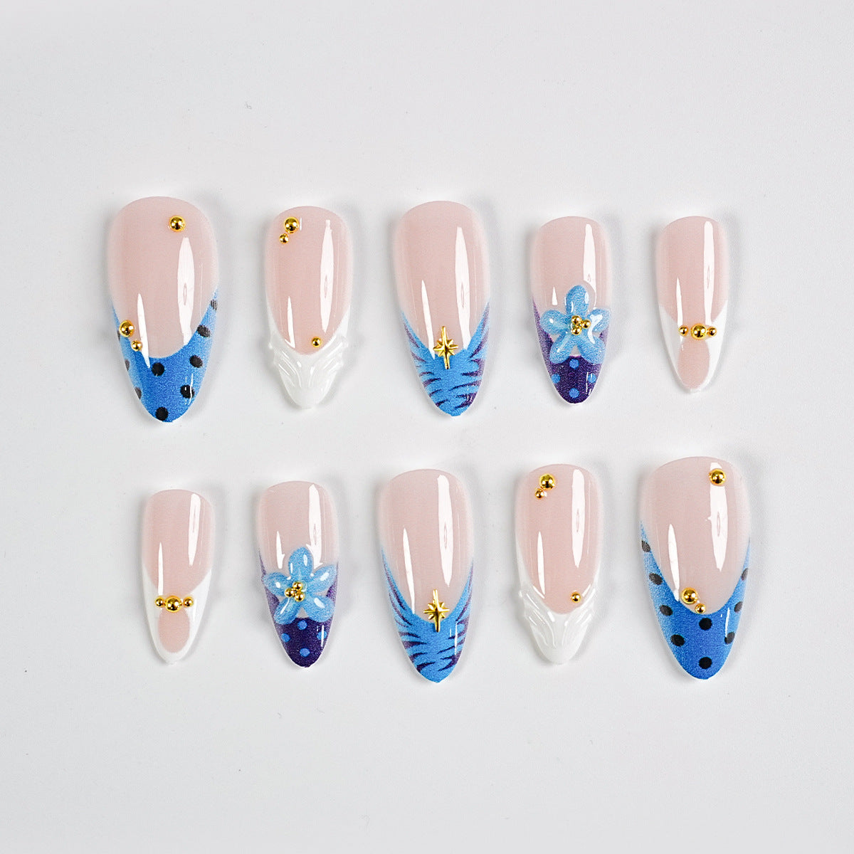 Künstlerisches Press-On Nail Enhancement Kit