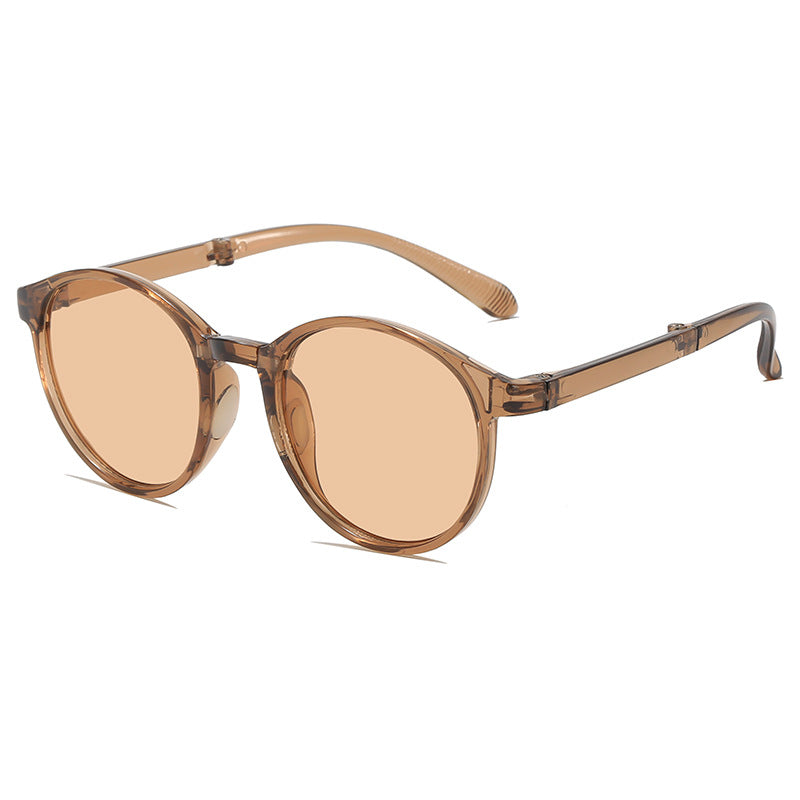 Stylische Retro-inspirierte runde Sonnenbrille Brehn