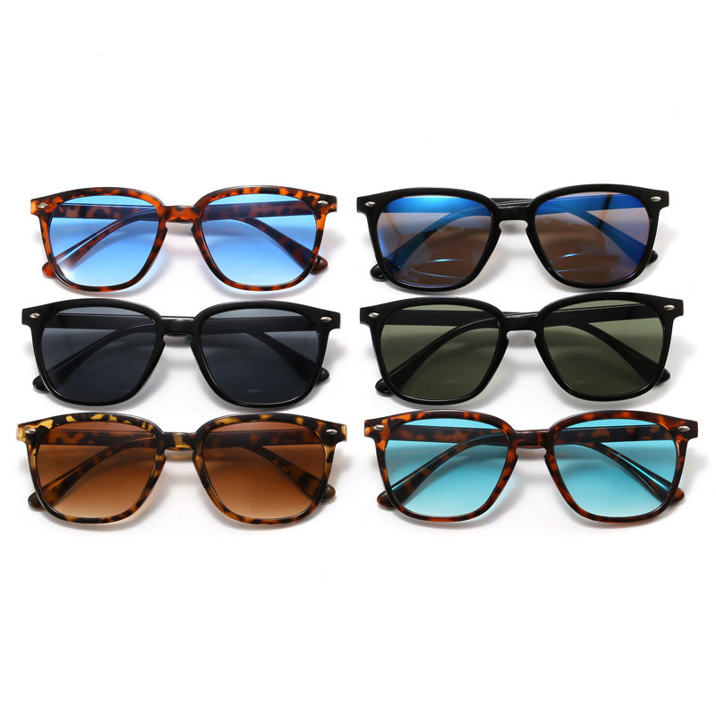 Damen zeitgenössische Sonnenbrille mit elegantem Schilddesign Brehn