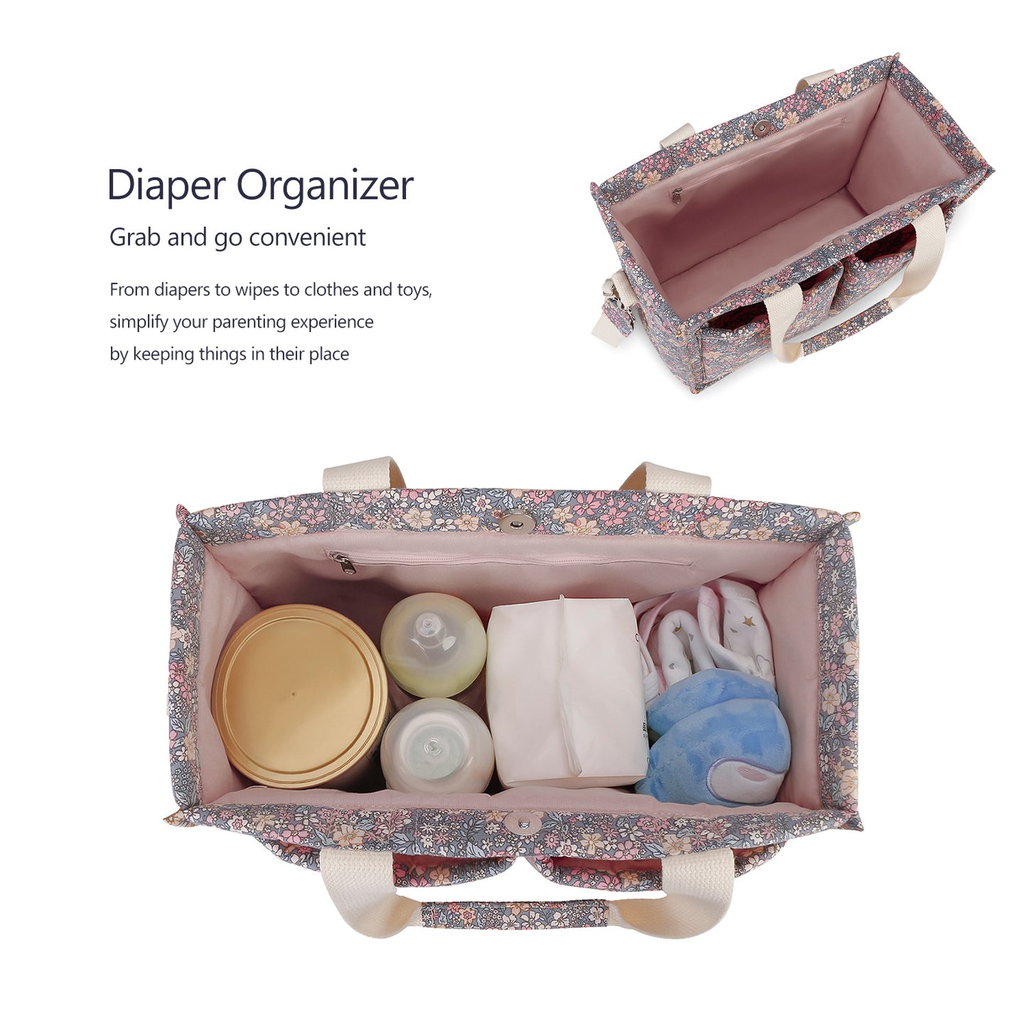 Blumenmuster Handtasche Brehn