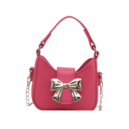 Bow Detail Mini Handtasche