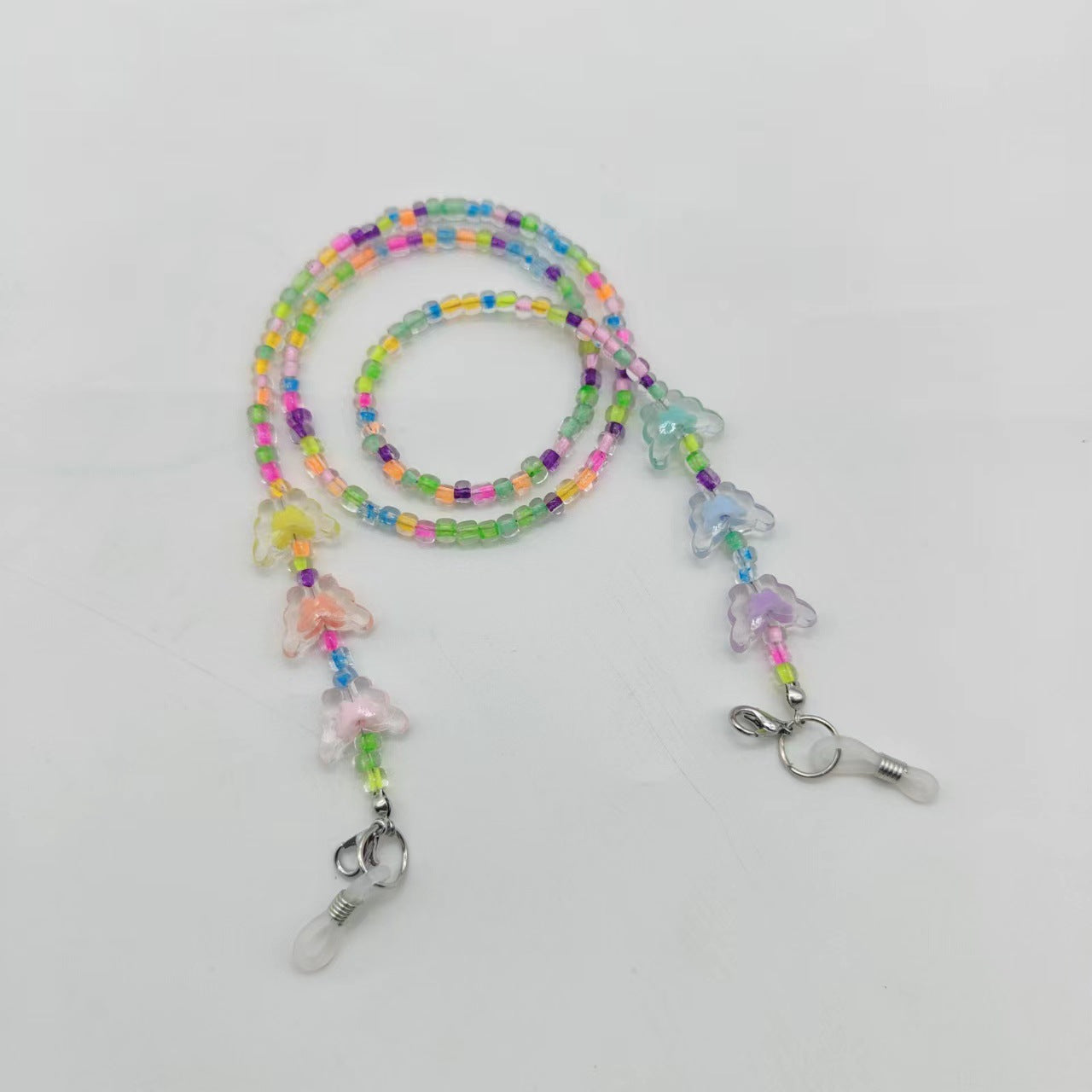 Bunte Brillenhalterkette mit Niedlichen Tiermotiven Brehn