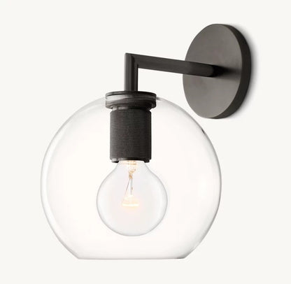 Moderne Glas Sphere Wandlampe