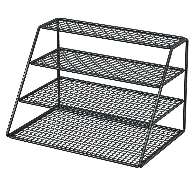 Multi-Tier Kompakt Metall Netz Schuhdisplay Regal für Eingangsbereich und Kleiderschrank