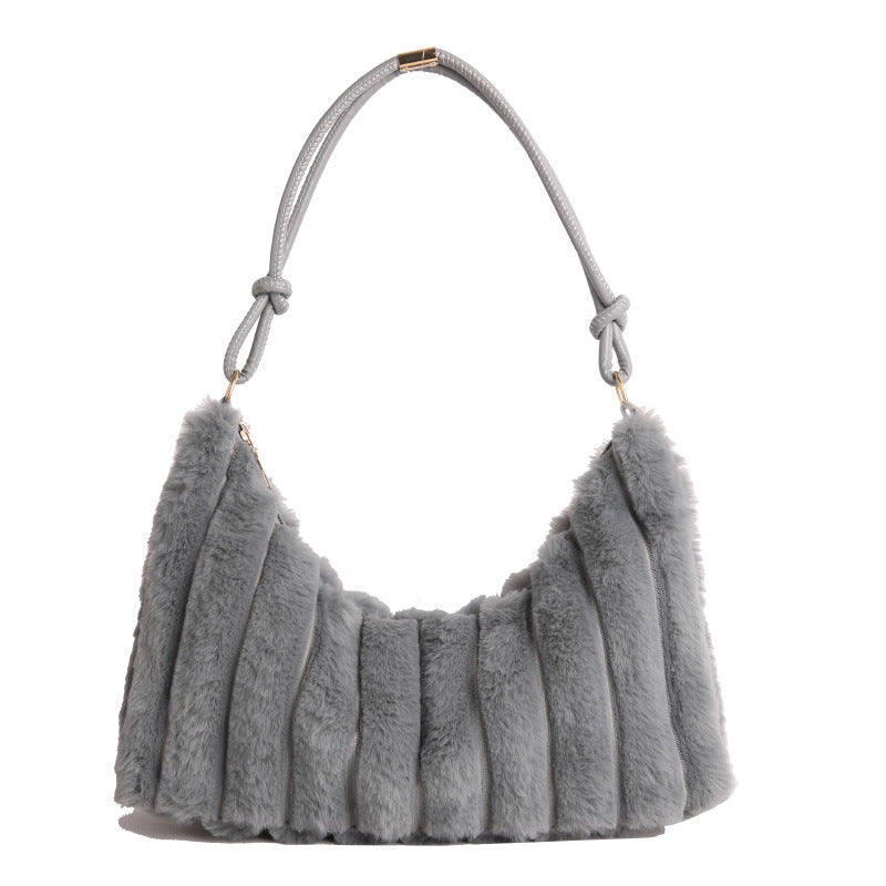 WoPlush Textur Abendtasche Brehn