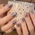 Glamouröse Texturierte Press-On Nagelspitzen Brehn