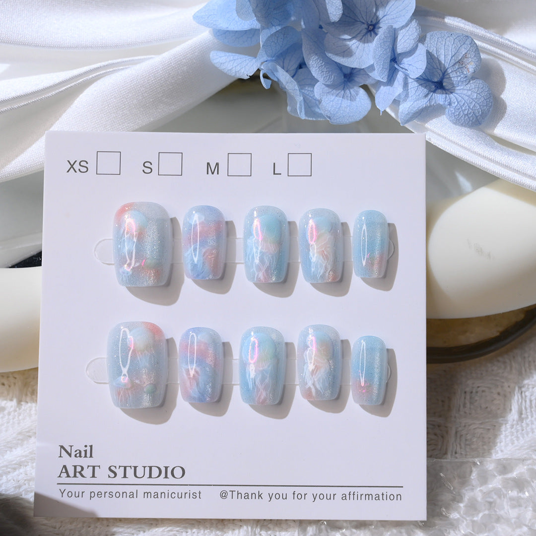 Elegantes Press-On Nagelkunst-Set Brehn
