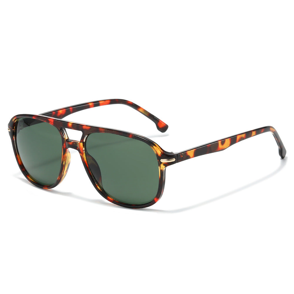 Oversized Farbverlauf Linse Schild Sonnenbrille Brehn