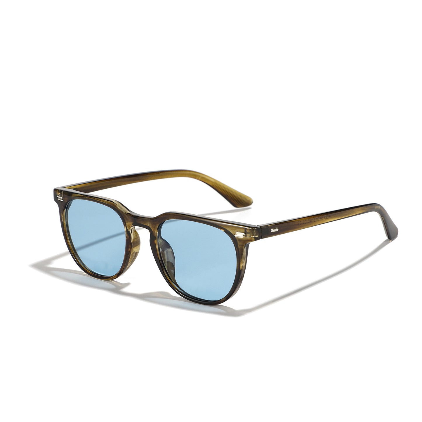 Damen Designer-Sonnenbrille mit einzigartigem Muster und polarisierten Gläsern Brehn