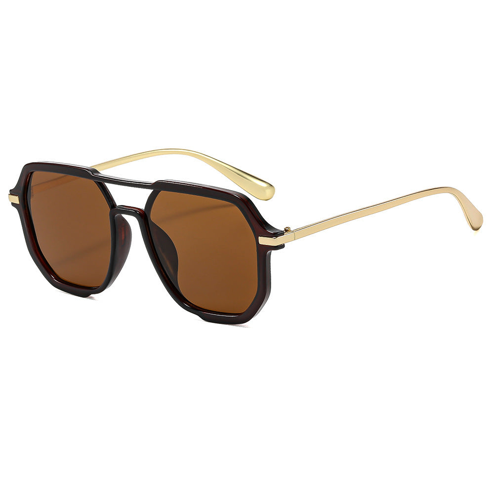 Moderne sechseckige Sonnenbrille Brehn