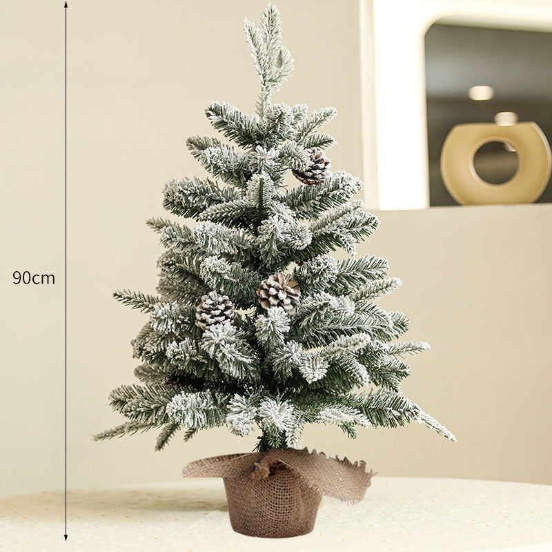 Dekorative Mini-Weihnachtsbaum mit LED-Lichtern
