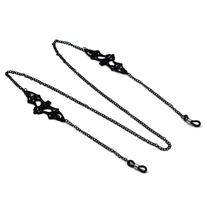 Künstlerische Metall-Brillen-Kette Brehn
