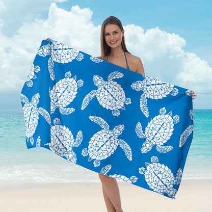 Strandtuch mit maritimem Sternenmuster Brehn