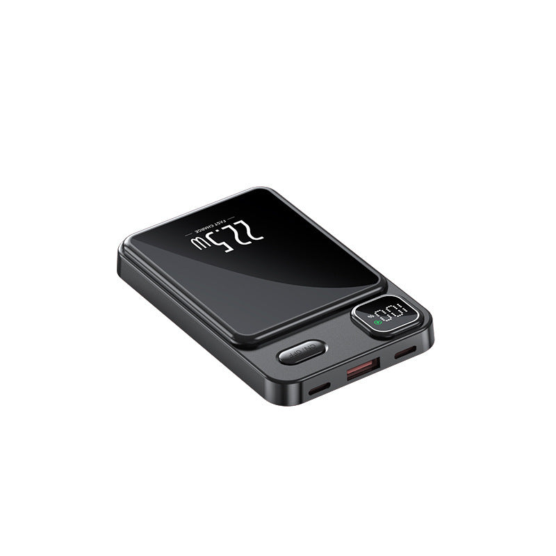 Tragbare Powerbank mit hochmoderner Schnellladefunktion und digitaler Anzeige Brehn