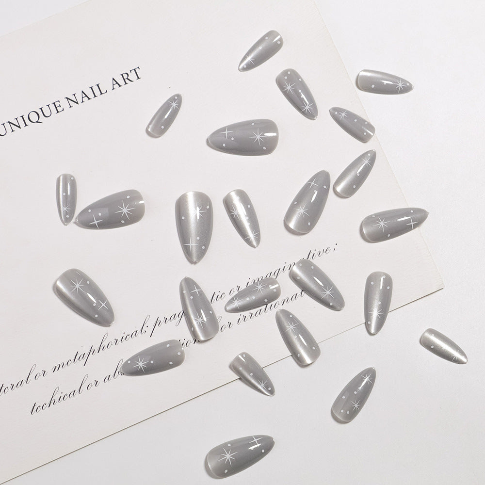 Premium Metallic Press-On Nagelspitzen Brehn