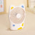 Unisex nan tragbarer Tischventilator mit Katzenohren leisem Motor und wiederaufladbarem Akku Brehn