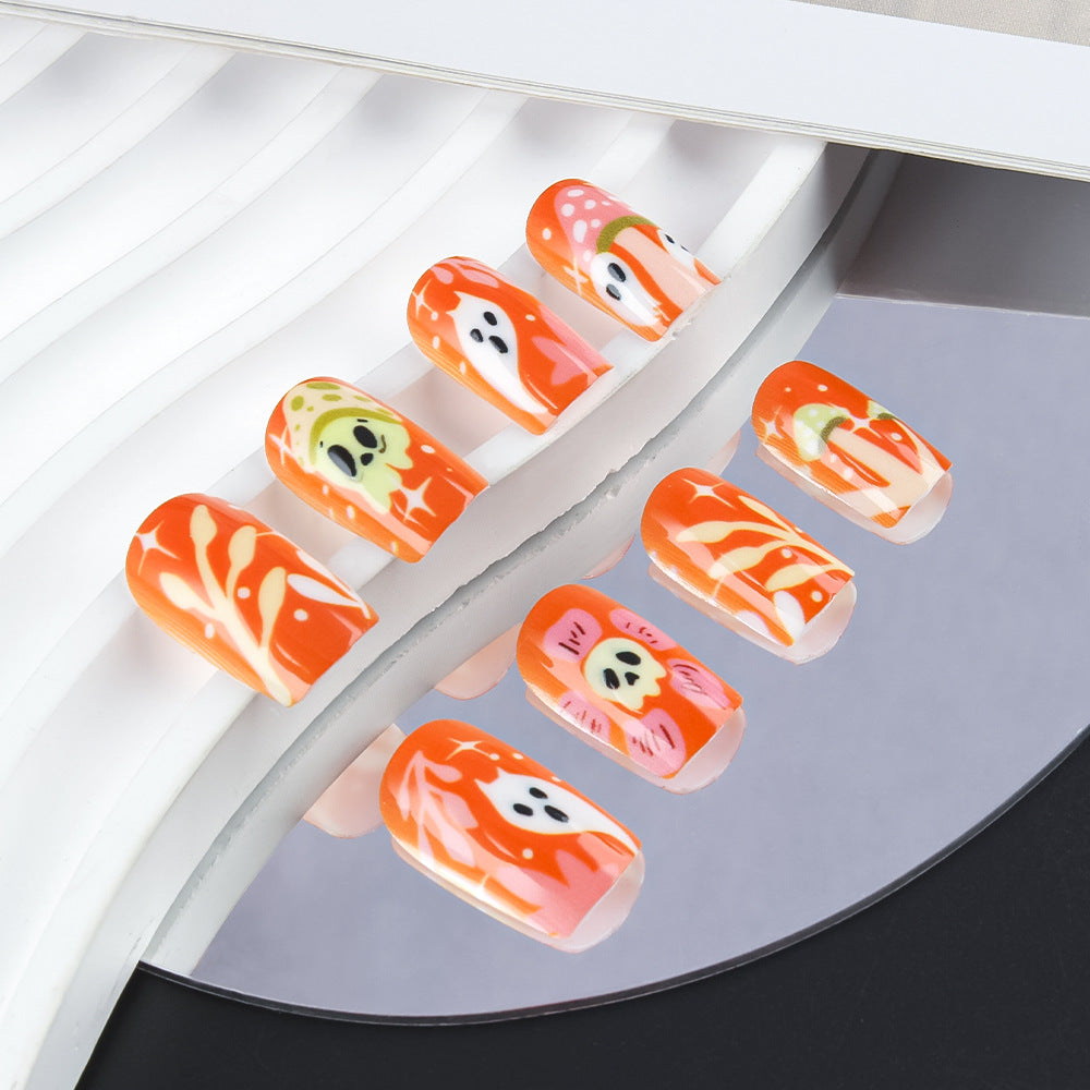 Kreative Halloween-Themen Nagelkunst Brehn