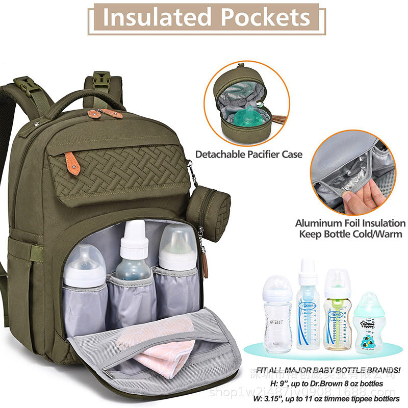 Stilvoller Multifunktions-Wickelrucksack Brehn