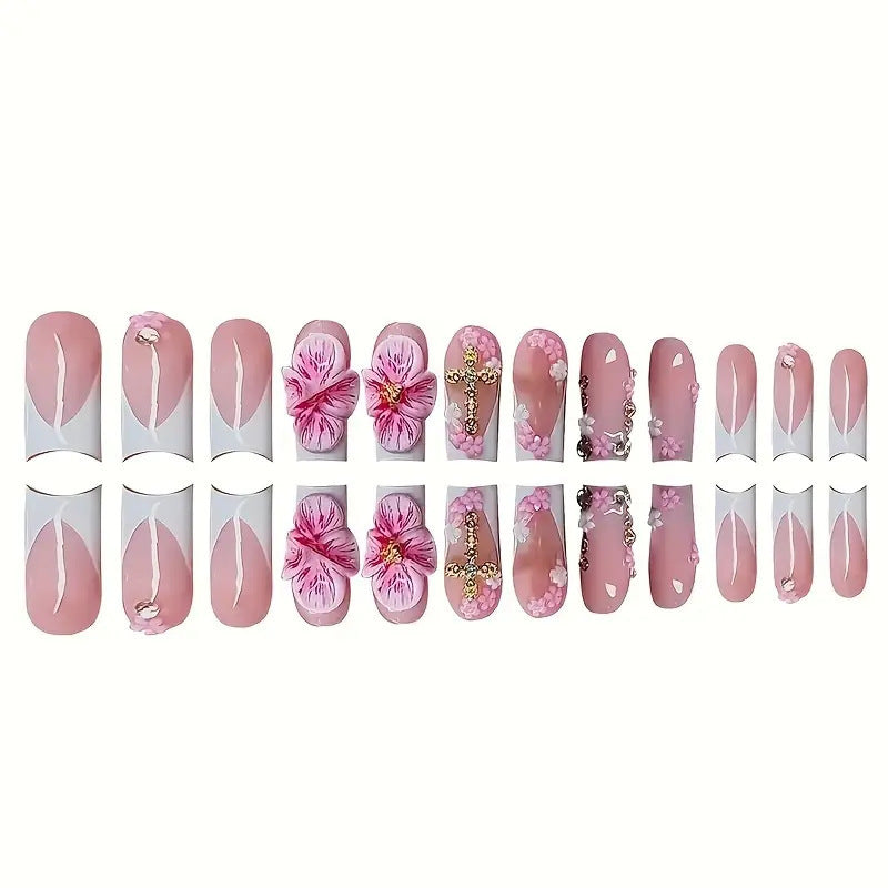 Künstlerische Florale Nagelkunst Verlängerungen Brehn 1787913849