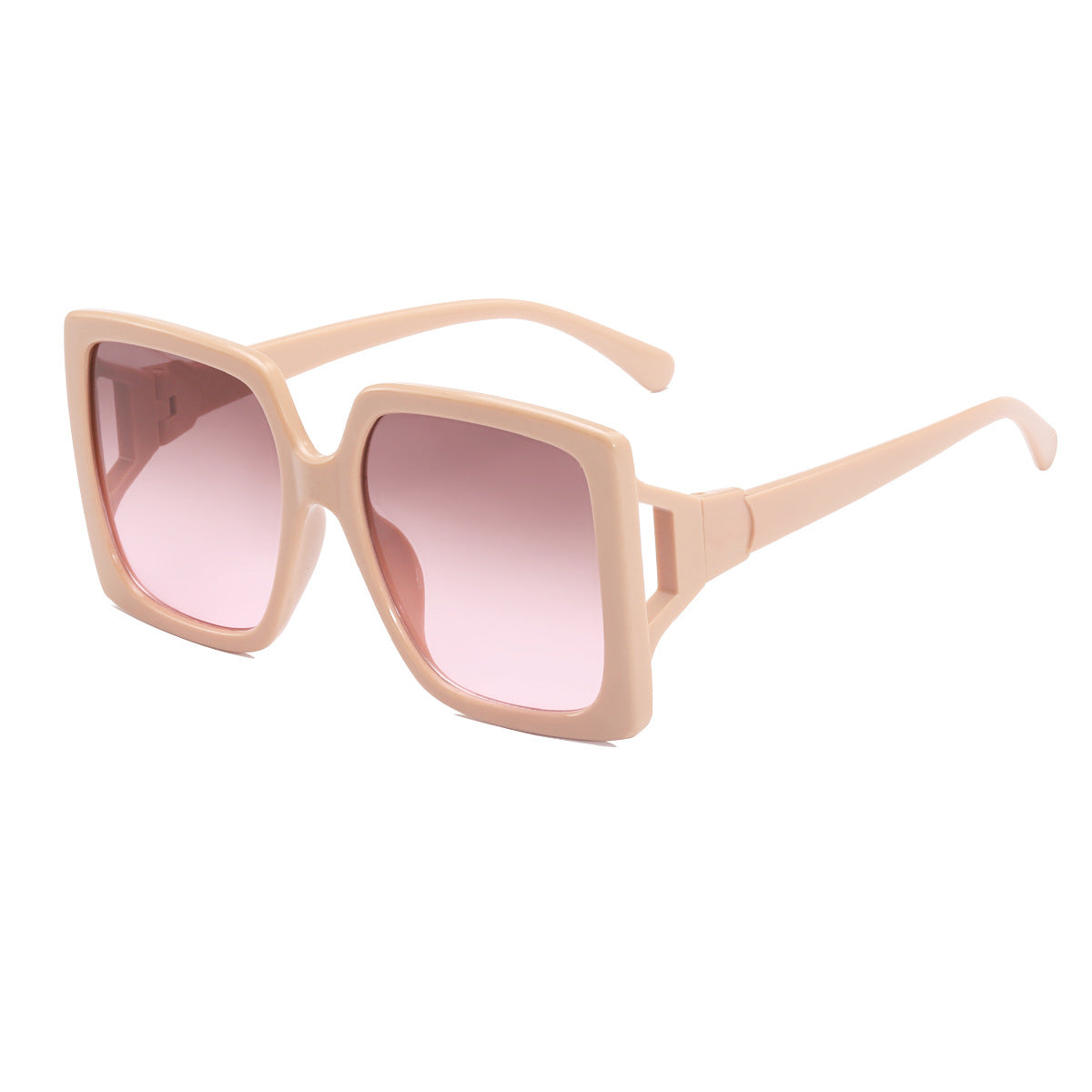 Damen modische oversized Sonnenbrille mit Gradient-Gläsern Brehn