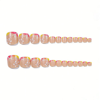 Blumeninspiriertes Nageldesign Brehn