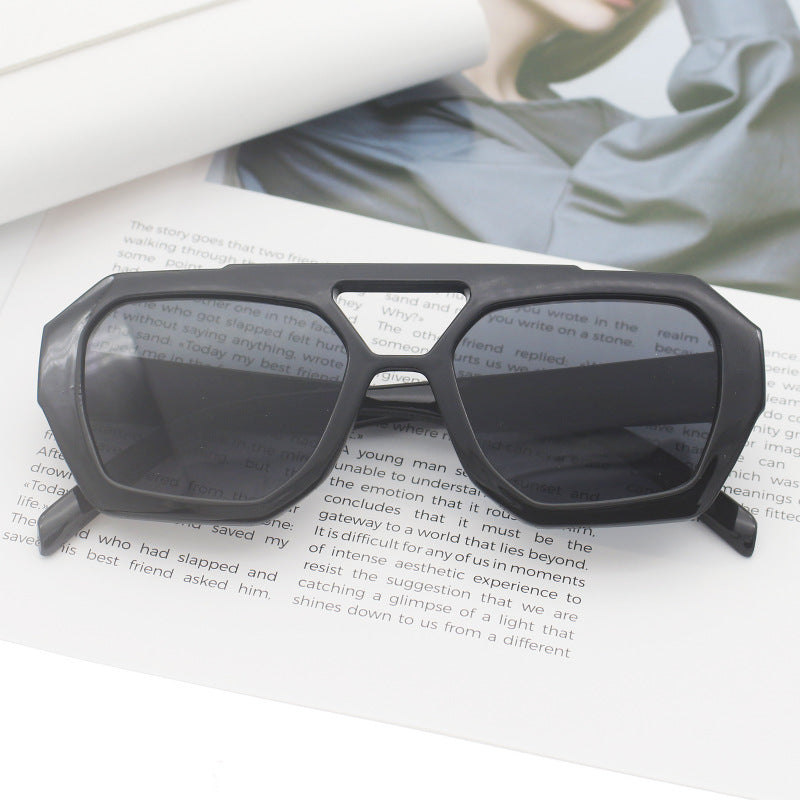 Damen modische sechseckige Brille Brehn