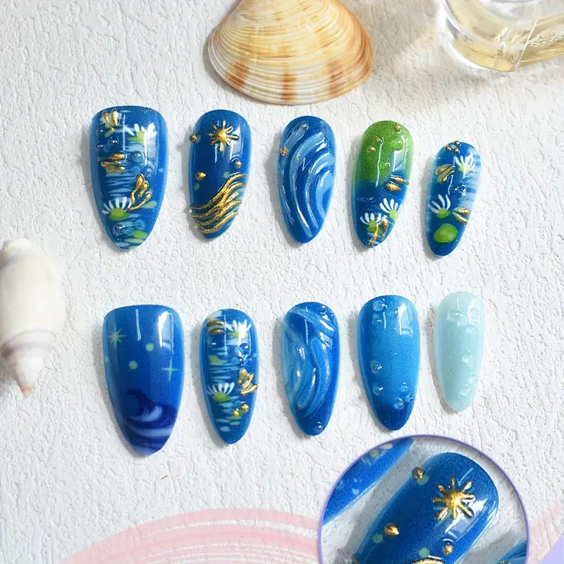 Künstlerisches Nageldesign Brehn