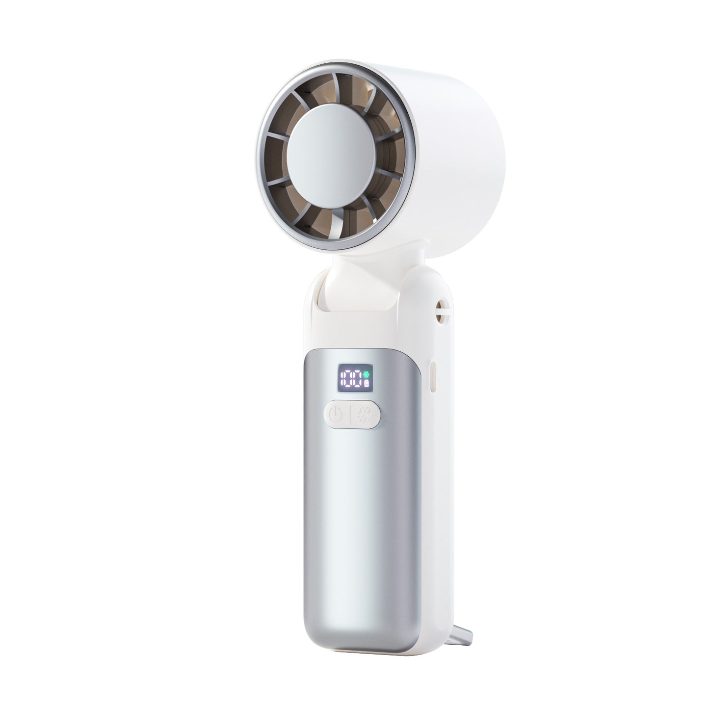Damen kompakter USB Handventilator mit LCD-Anzeige Brehn