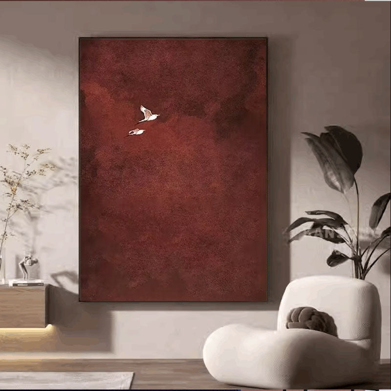 Abstrakte Landschaft Leinwandkunst