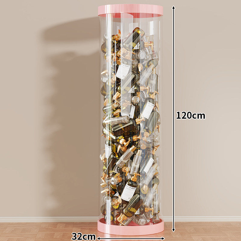 Hohe klare acryl vertikale Display-Zylinder für Mini-Parfüm- & Probeflaschen-Sammlung