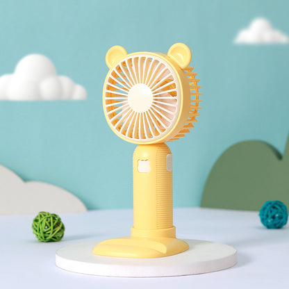 Unisex Tragbarer Tischventilator im niedlichen Bären-Design Brehn