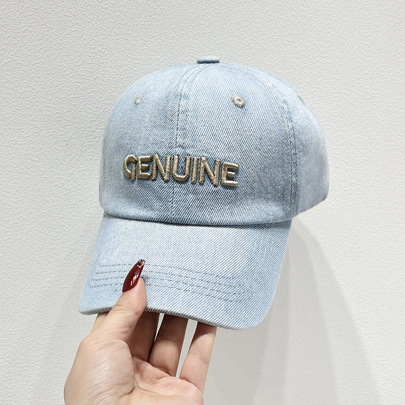 Herren Denim Baseballcap Brehn