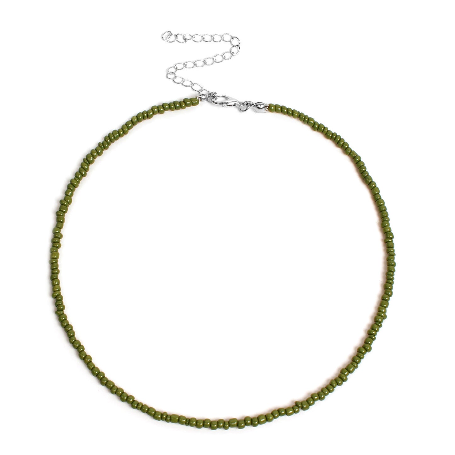 Buntes Perlen-Choker-Halsband Brehn