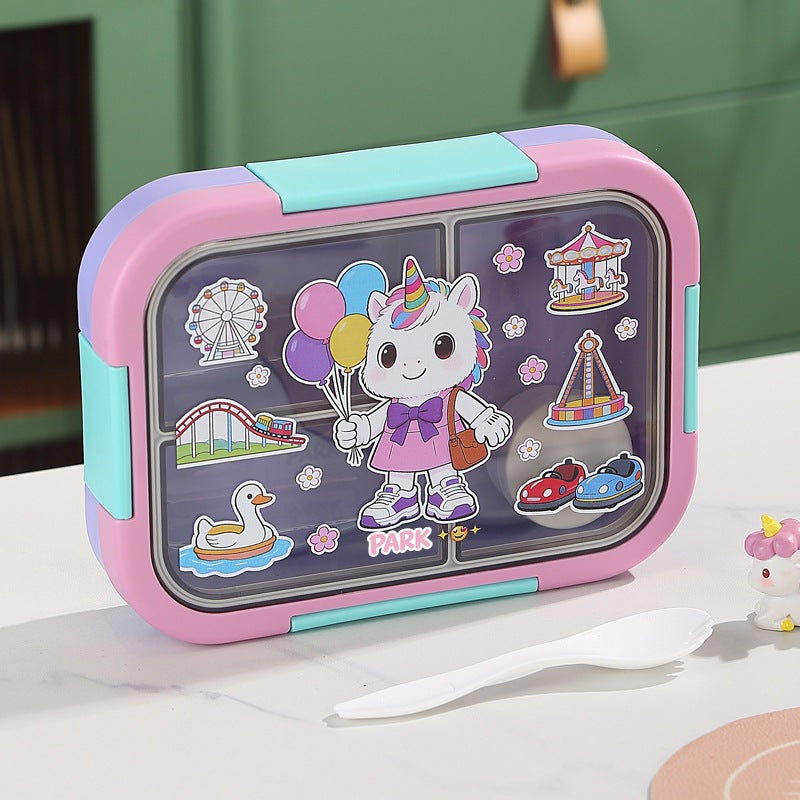Sport-Themen Multi-Fach Bento Lunchbox