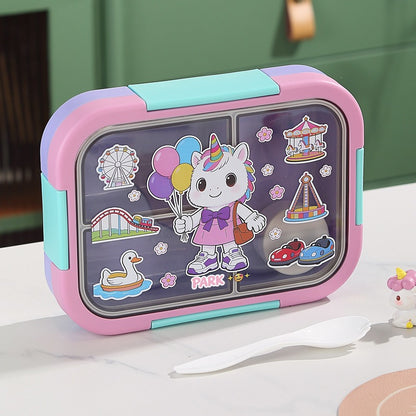 Sport-Themen Multi-Fach Bento Lunchbox