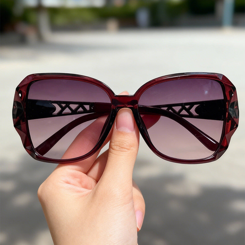 Modische Oversized Quadratische Sonnenbrille Brehn