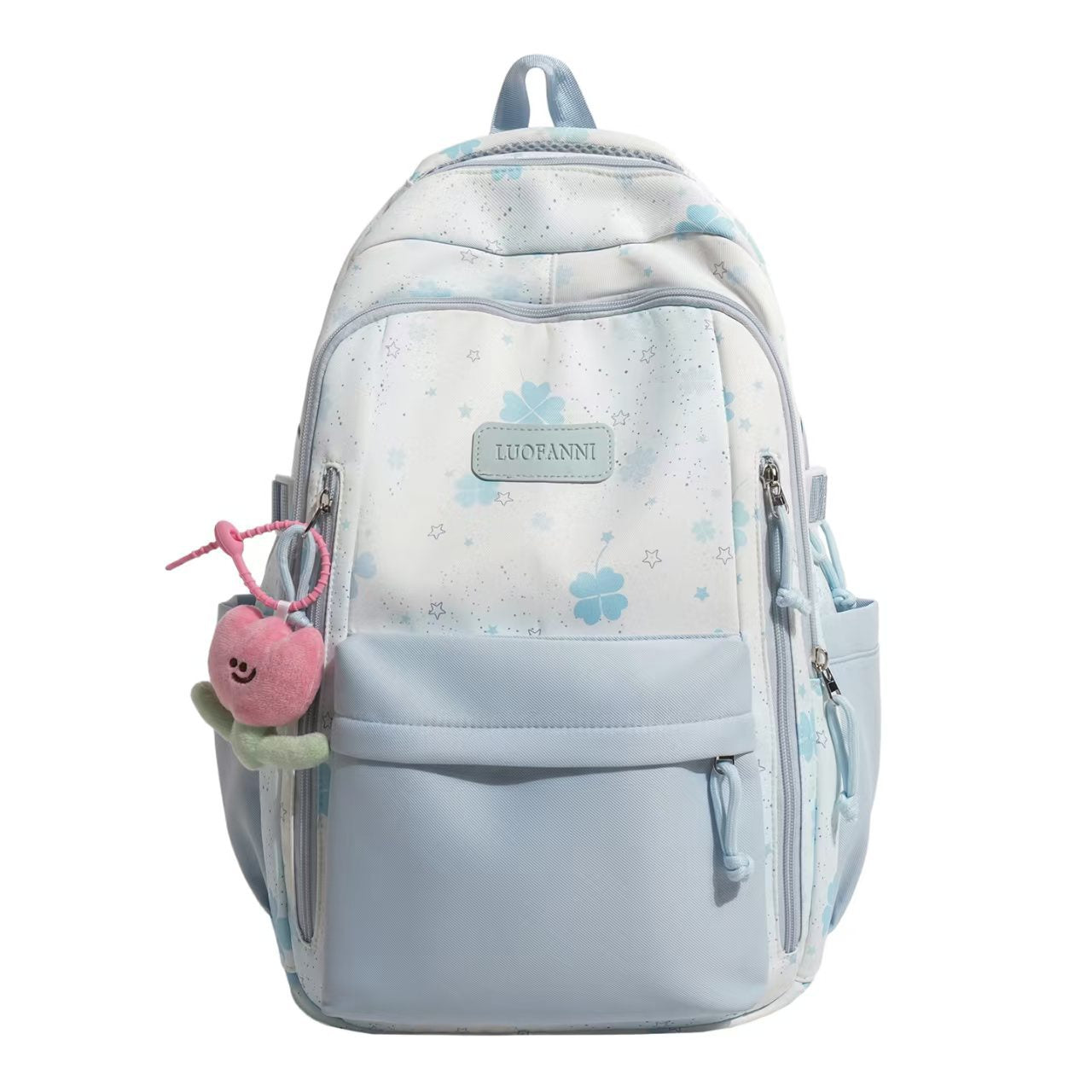 Vielseitiger floralbedruckter Rucksack Brehn