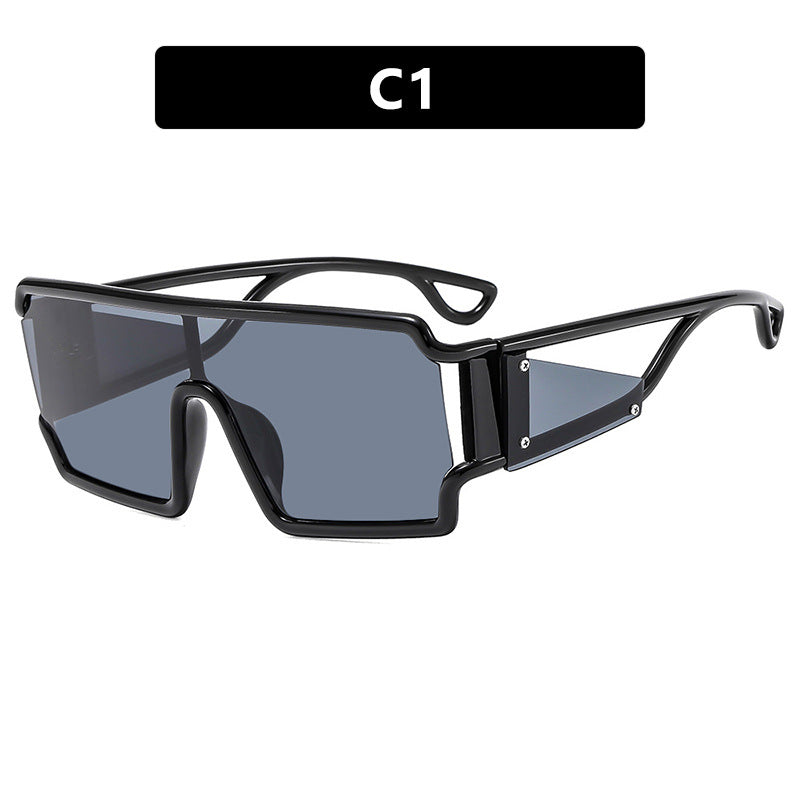 Damen modische Sportsonnenbrille mit futuristischem Design Brehn