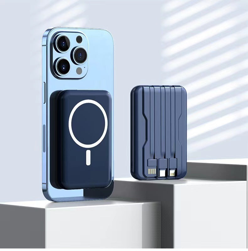 Tragbare Magnetische Powerbank mit Effizienter Schnellladefunktion Brehn