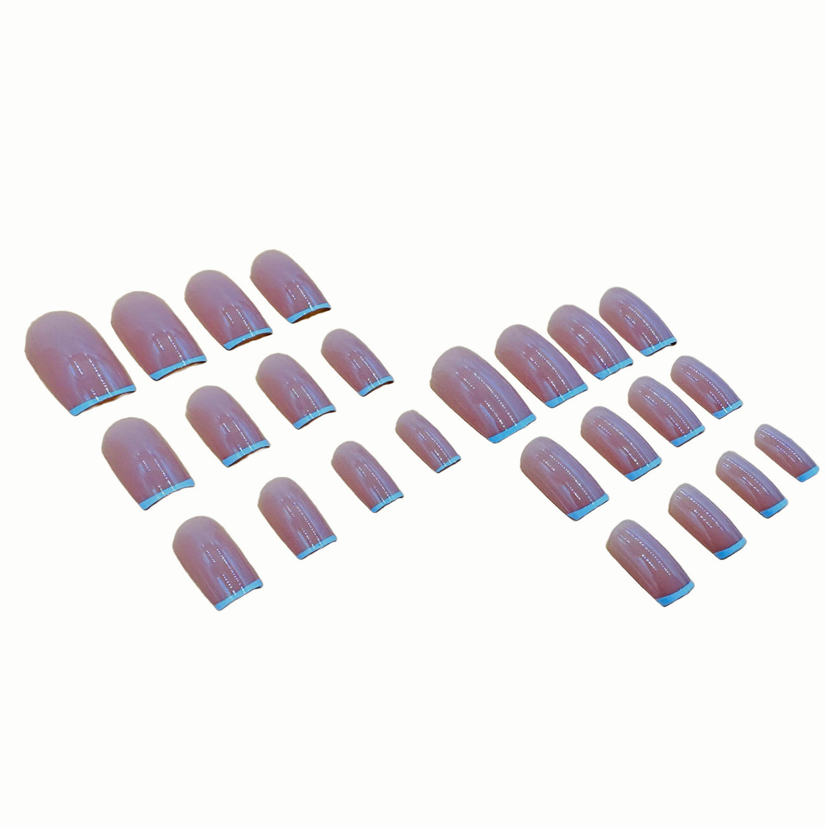Französische Tip Gel Nagelkunst