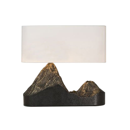 Dekorative Bergskulptur Tischlampe