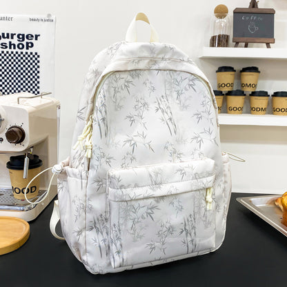 Stylischer Blumenmuster-Rucksack Brehn