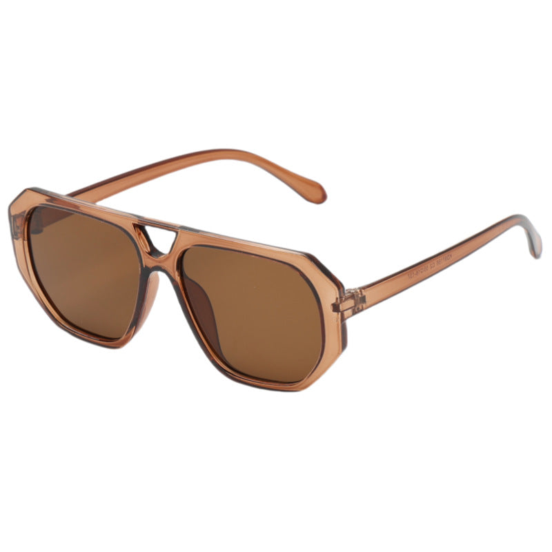 Damen auffällige oversized Sonnenbrille mit einzigartigem Rahmen Brehn