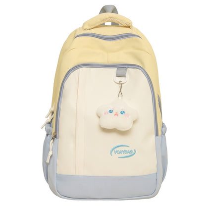 Trendy Mehrfachtaschen Schulrucksack Brehn