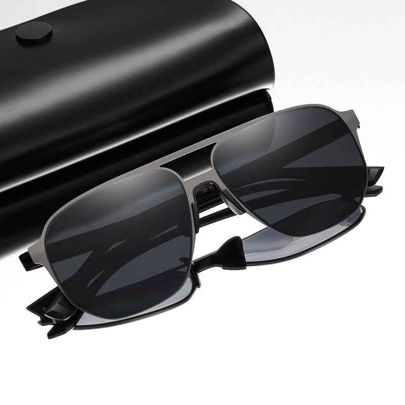 Zeitgenössische quadratische Rahmen-Sonnenbrille Brehn