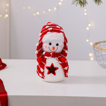 Dekorative Schneemann Figur Brehn