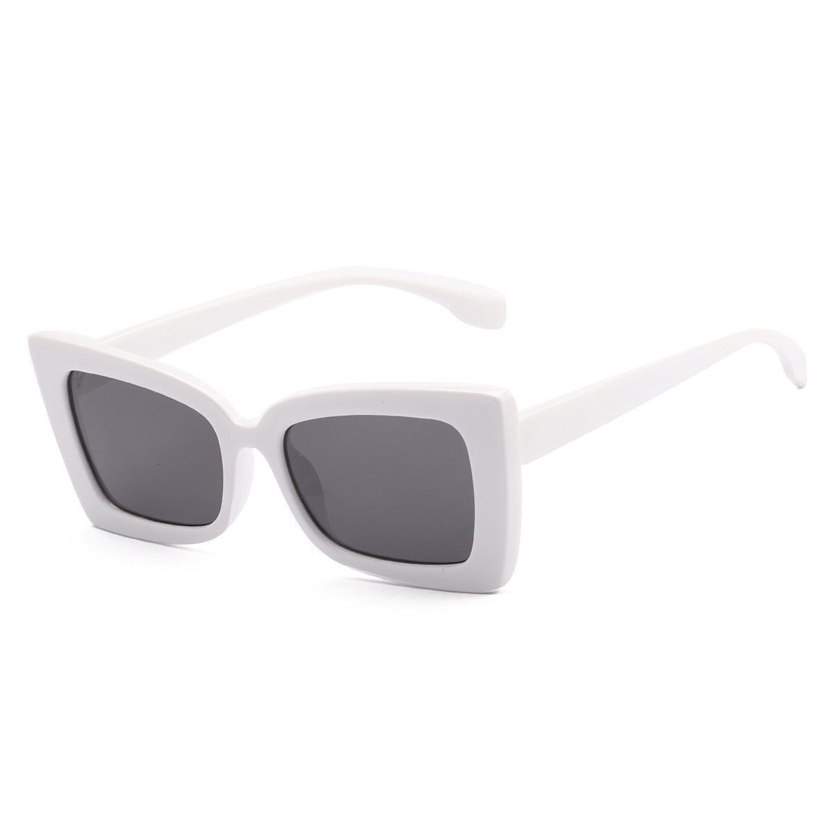 Damen modische Sonnenbrille mit breitem Rahmen und markantem Design Brehn