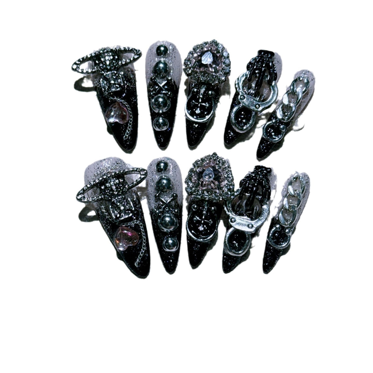 Glamouröse Nagelkunst Verlängerungen