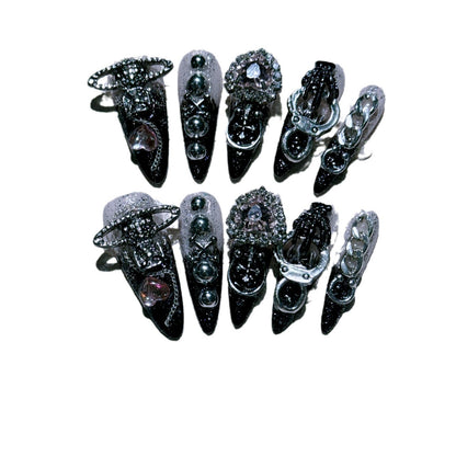 Glamouröse Nagelkunst Verlängerungen