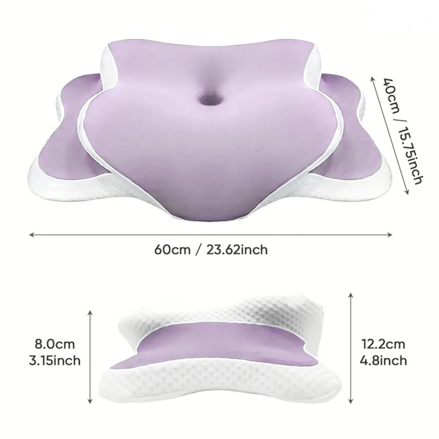 Innovatives 3D-Komfortschlafkissen Brehn